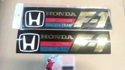 Наклейки Honda F-1