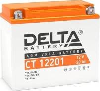 Аккумулятор для снегохода, квадроцикла, ATV, UTV Delta CT12201