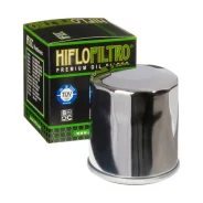 Фильтр масляный Hiflo HF303C Хромированный! Honda, Yamaha, Kawasaki