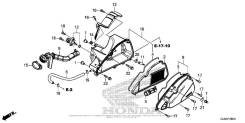 Фильтр воздушный Honda AF74, AF75, AF77, AF78, AF79 оригинал