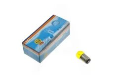 Лампа двухконтактная S25 12V 10W/5W стоп, габарит желтая