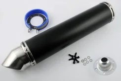 Глушитель Moriwaki Replica черный L522x100