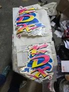 Наклейка на бак Kawasaki KDX